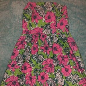 Lily Pulitzer Strapless Dress